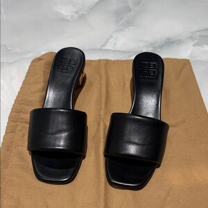 Elegant Black Women's Slide Sandals